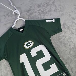 NFL Team Apparel Green Bay Packers Rodgers Jersey‎ #12 Football Small
